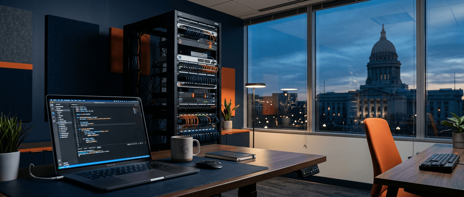 IT consulting government contracts workspace